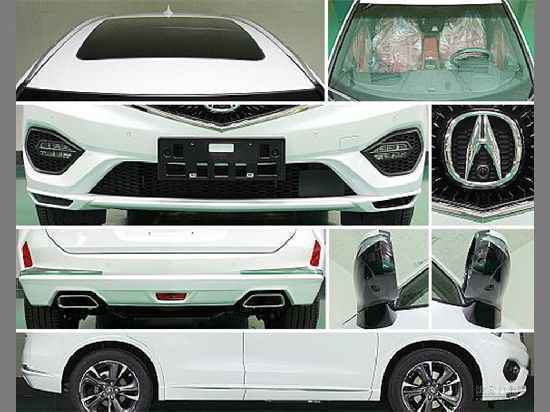 综合油耗5.0L 广汽讴歌CDX混动版已申报