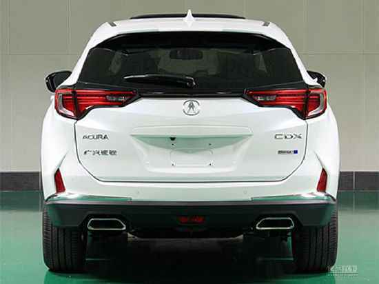 综合油耗5.0L 广汽讴歌CDX混动版已申报