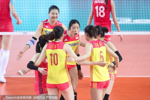 世联赛中国女排3-0俄罗斯江门站首胜 朱婷13分刘晓彤15分